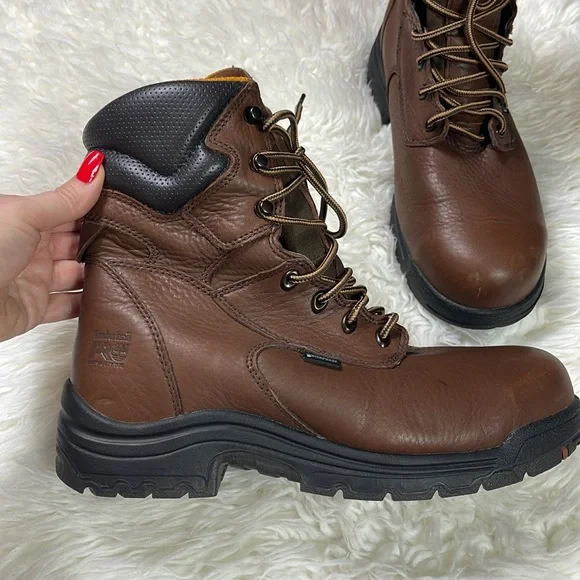 TIMBERLAND TiTAN 8" Alloy Toe Waterproof Work Boot Steel Toe - Picture 2 of 10